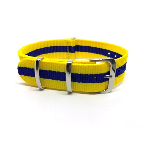 2galben-albastru 18mm NATO catarama normala