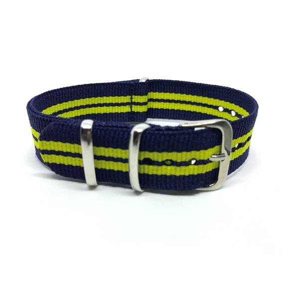 3bleumarin-2galben 18mm NATO catarama normala