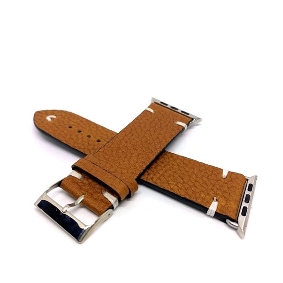 Curea Apple Watch piele Kvarnsjo Vintage maro deschis