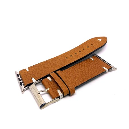 Curea Apple Watch piele Kvarnsjo Vintage maro deschis 2