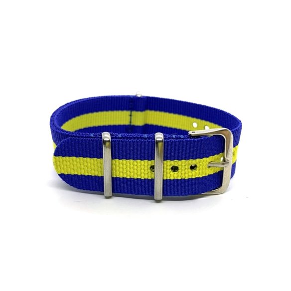 2albastru-galben 20mm NATO catarama normala