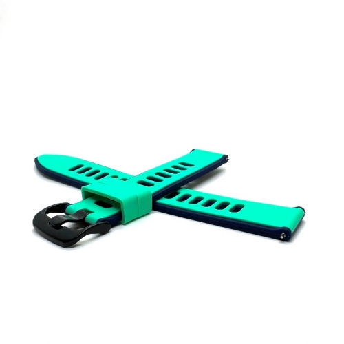 Turquoise-bleumarin Silicon DualTone