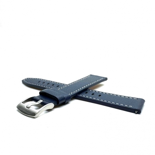 Curea piele clasic bleumarin cusaturi...