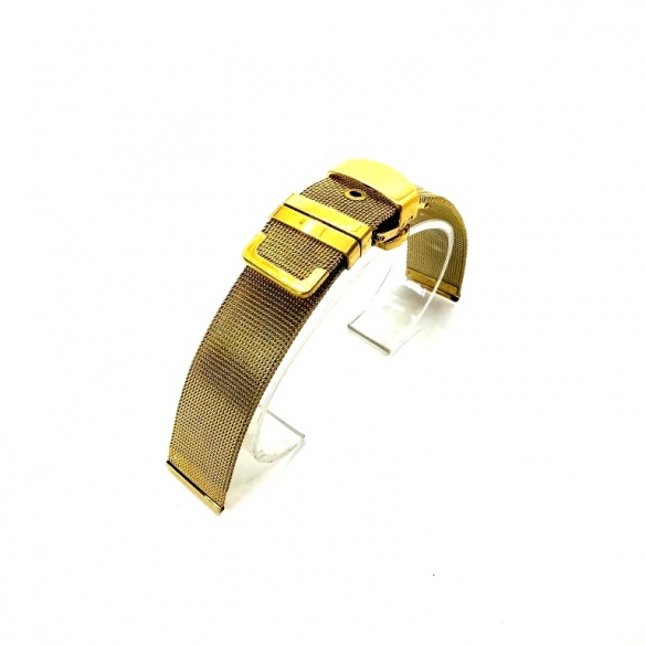 Curea metalica FineMesh aurie