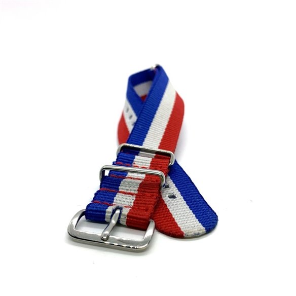 2bleumarin-alb-rosu 20mm NATO catarama premium