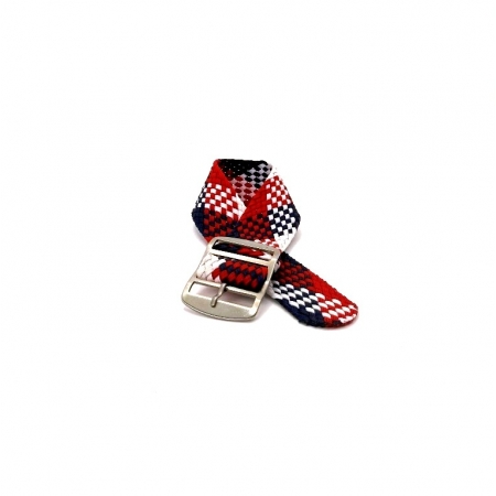 Bleumarin-rosu-alb Perlon 2